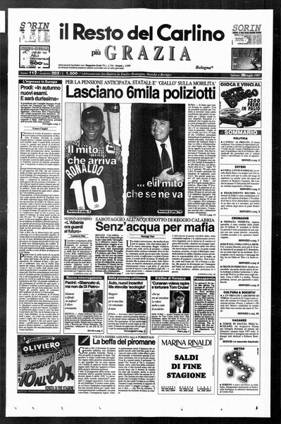 Il Resto del Carlino : giornale dell'Emilia